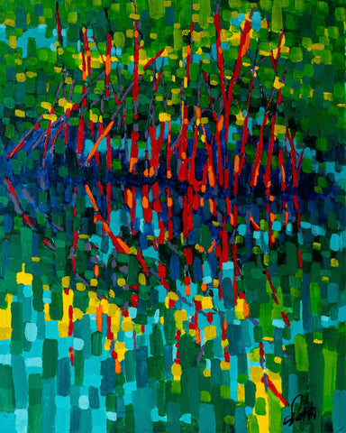 Mangroves Stained Glass #1